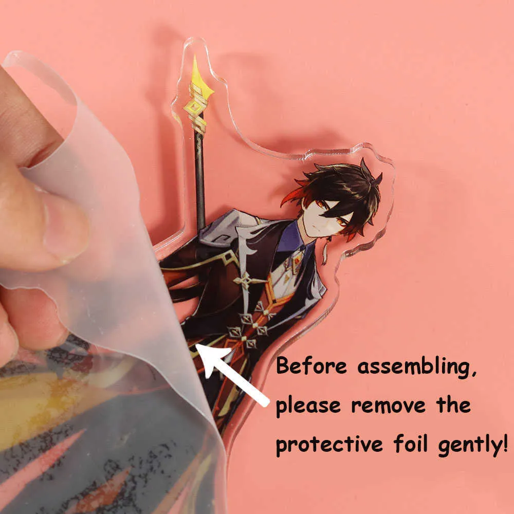 Anime Genshin Impact nouveau Rosaria Hutao Ganyu Eula Yanfei Cosplay acrylique support spécial personnage créatif modèle plaque Collection G1019