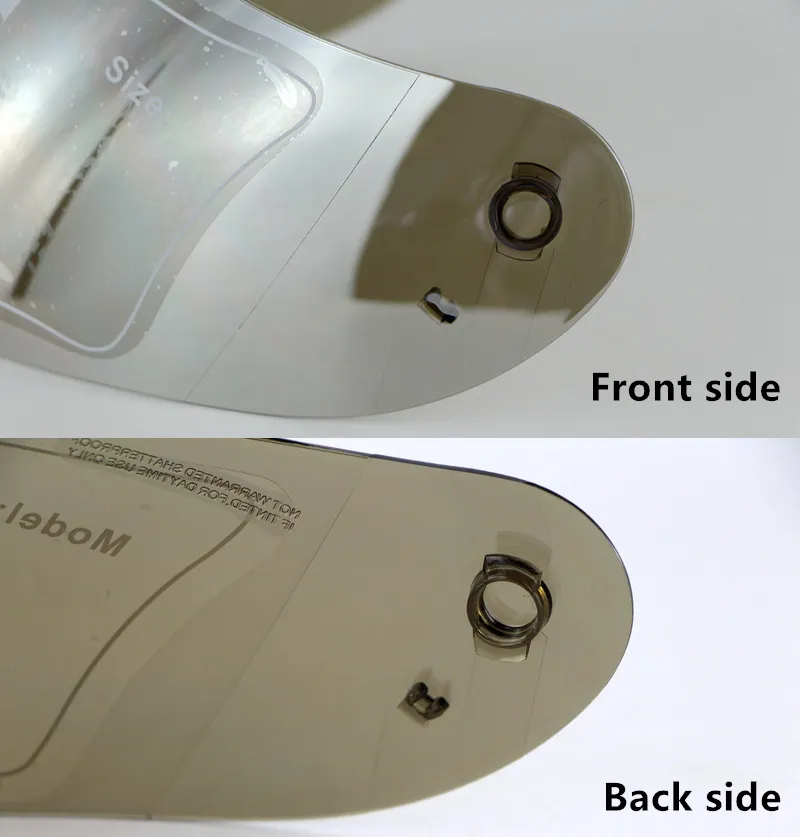 Full Face Motorcykel Visor för AGV K3 K4 Casco Moto Lens Shield Capacete Windshield Hjälmar Accessorie
