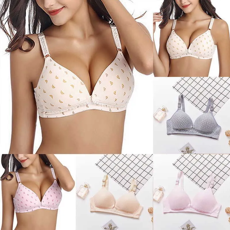 Soutiens-gorge d'allaitement maternité soutien-gorge d'allaitement ouvert pour l'alimentation sous-vêtements d'allaitement vêtements Lingerie enceinte femmes vêtements intimes Y0925