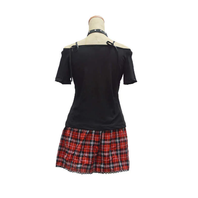 Morderstwo w klasie dla zwierząt Shiota Nagisa Punk Girl Munduli Halloween Party Cosplay Cosplay Complete