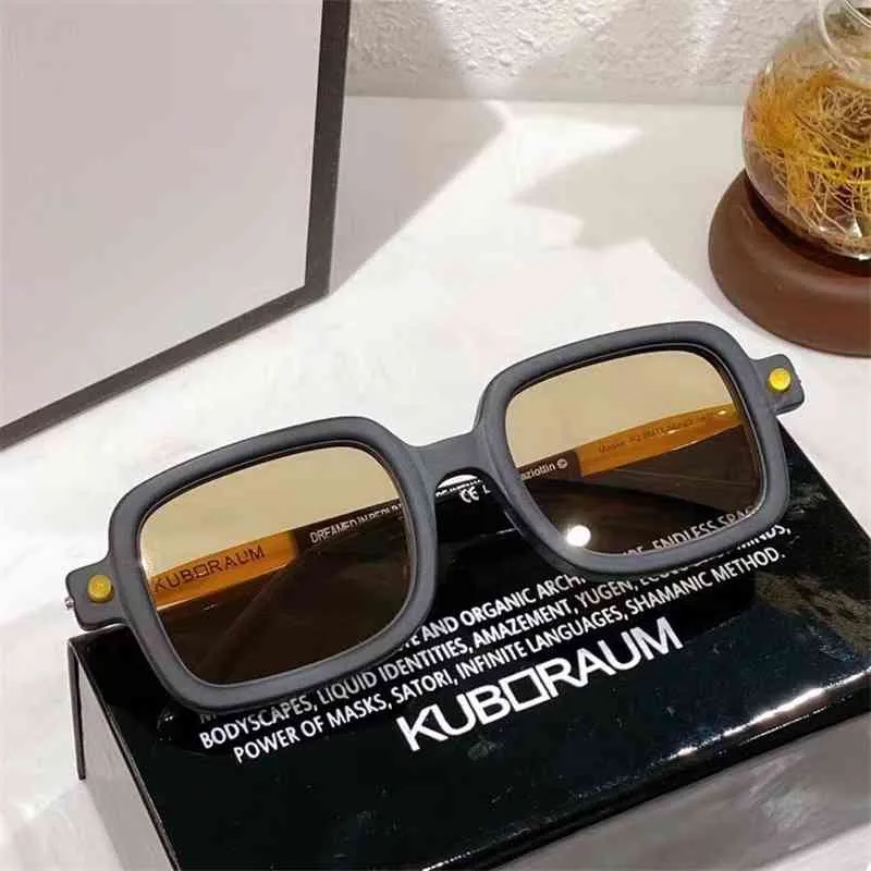70 Off Online Store Kuboraum sunglasses German strong linear style pioneer neutral combination myopia frame6532968
