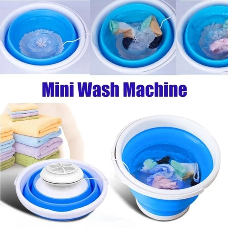 Lavabo plegable para bañera, Mini lavadora portátil, cubo para ropa automático, cubos RH, 248l