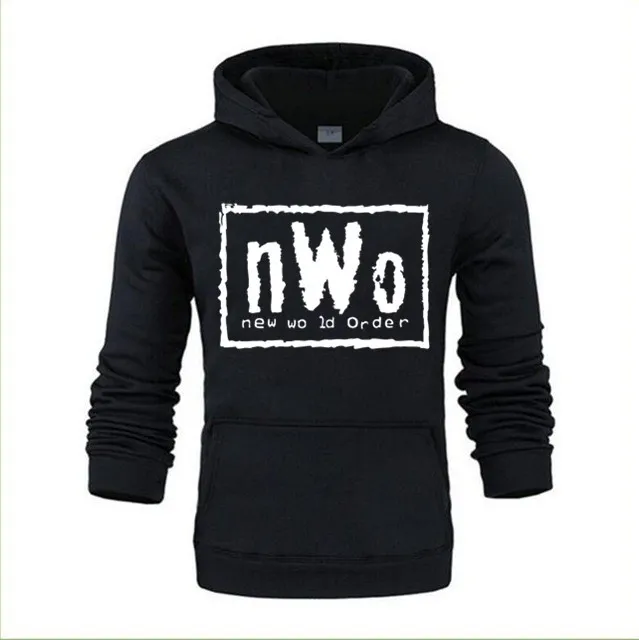 Felpe con cappuccio Wcw Wrestling Nwo World Ink Wolfpac da uomo adulti Camisetas di abbigliamento maschile di marca