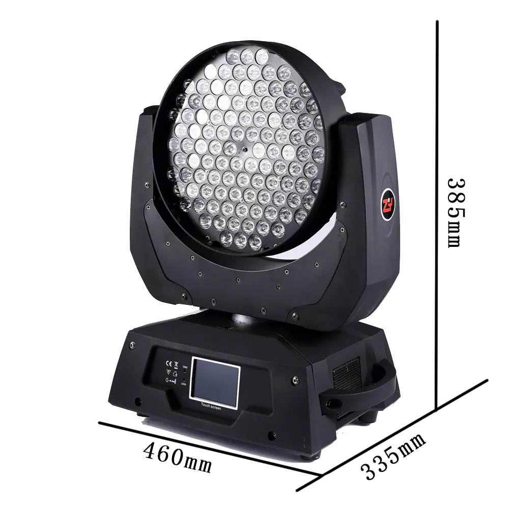 4x Werksverkauf 108x3w RGBW LED Wash Moving Head Lichter Disco DJ Professionelle Bühnenbeleuchtung zu verkaufen 1 Jahr Garantie