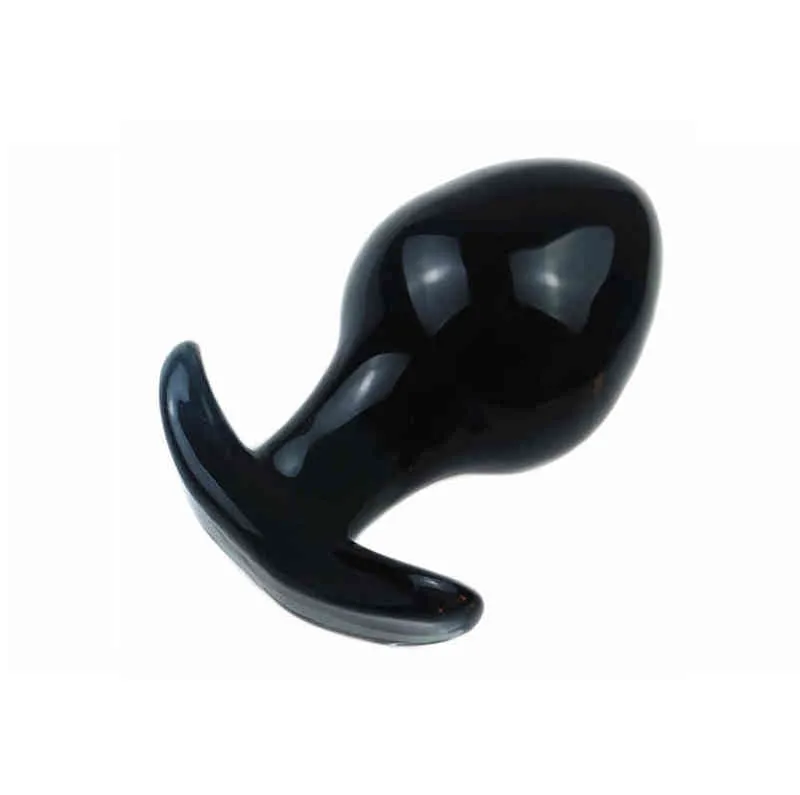 NXY Anal Leksaker Plug Butt Erotisk Stimulering Glas Sex för Kvinnor Män Onani Prostate Massager 1218