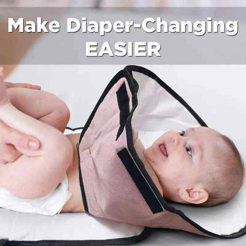 Baby Diaper Changing Mat Multifunctional born Change Pad 3 In 1 Waterproof Sheet Diaper Clutch Storage Wipes Container Bag 211220