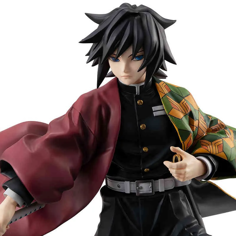 23 cm Anime Dämon Slayer Figur Tomioka Giyuu PVC Action Figure Kimetsu Keine Yaiba Figur Spielzeug Modell Spielzeug Kinder Weihnachten geschenke X0526