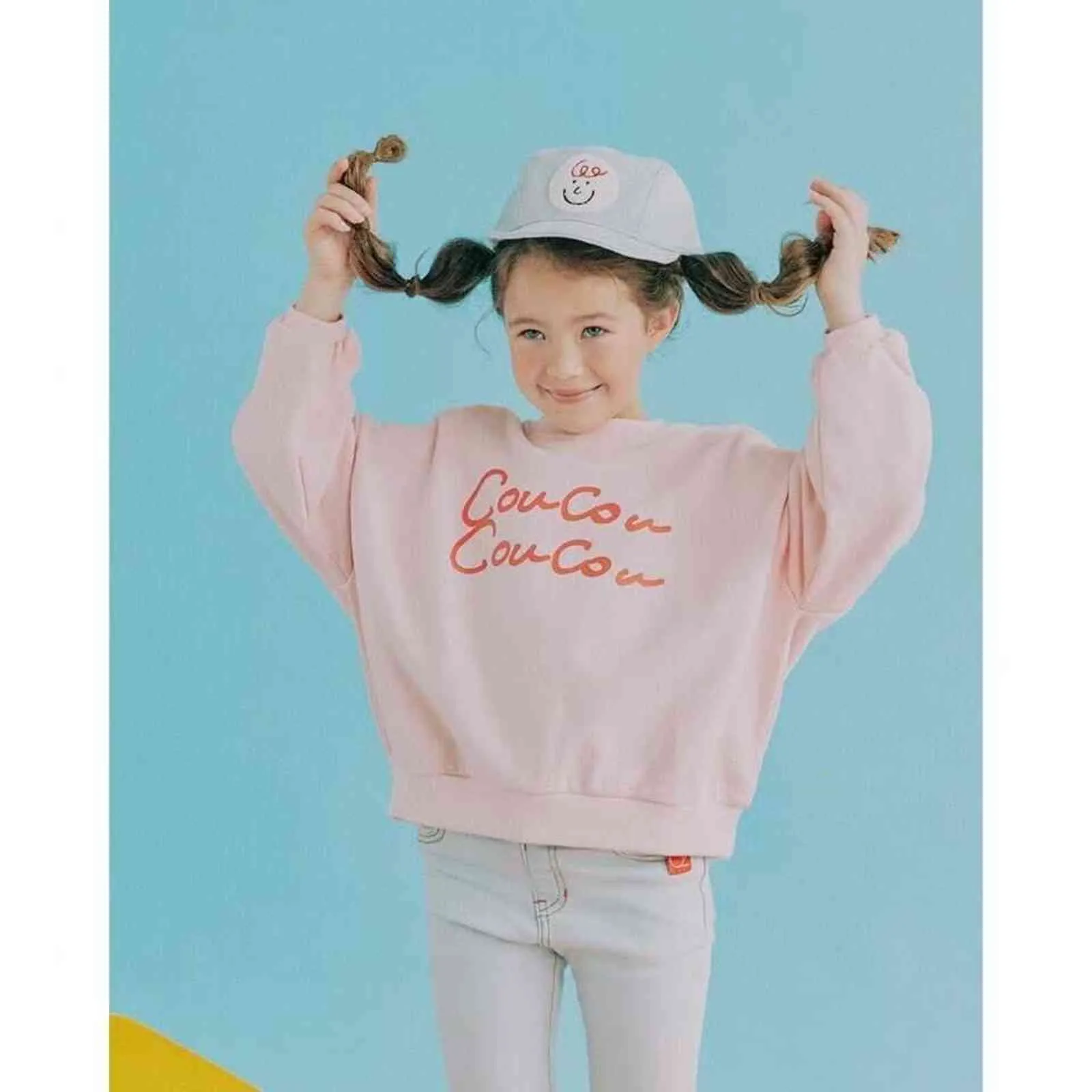 Coreano Neonate Felpe FW Autunno Inverno RJ Marca Bambini Ragazzi Pullover Carino Cotone Bambino Maglioni Autunno Bambino Vestiti 211029