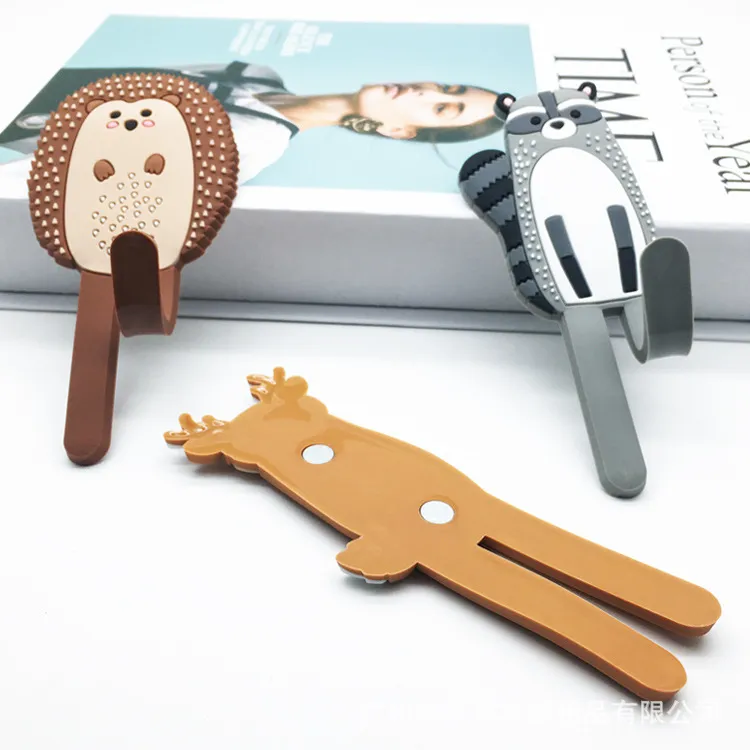 Household Cute Nordic Animal Magnetic Refridgerator Magnets Hook Decorative Small Object