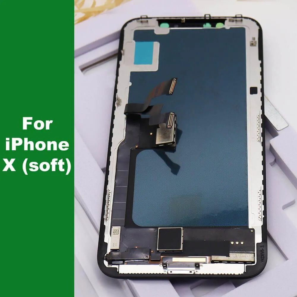 شاشة JK Incell لـ iPhone X XR XS MAX 11 12 12 PRO LCD Display Touch Screen Digitizer Assembly No Dead Pixel Parts7278646