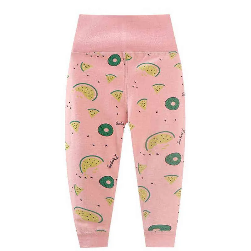 Born Baby Hosen Lange Hosen Herbst Infant Kleinkind Mädchen Jungen Leggings Baumwolle Hohe Taille Infant Kinder PP Hosen 211028