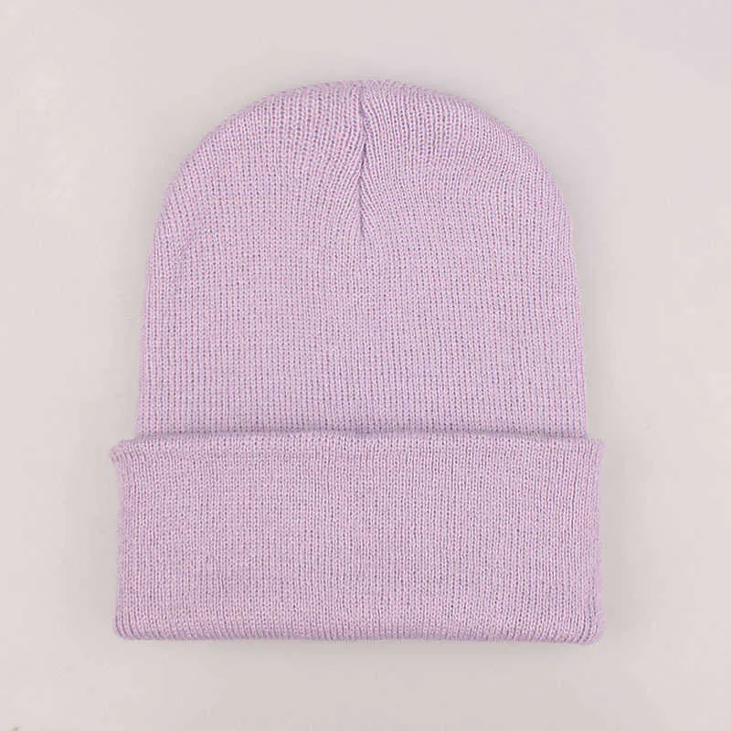 Зимние шапки для женщин, новые шапочки, вязаная флуоресцентная шапка для девочек, осенняя женская шапка-бини, теплый капот, женская повседневная шапка207C