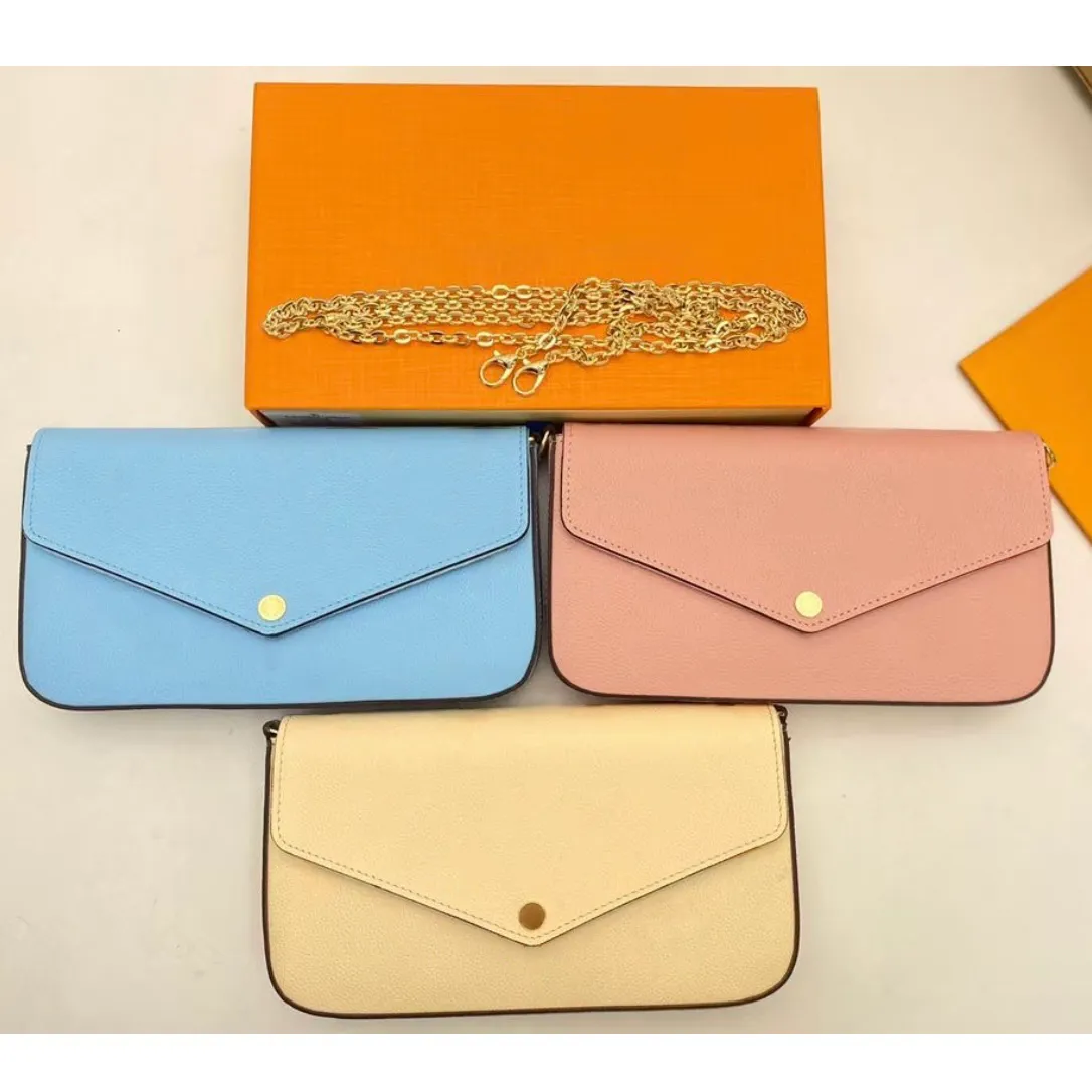 Leather Evening Bags card holder Purse clutch for women fashion chain purse lady shoulderbag handbag Clamshell mini package messenger bag