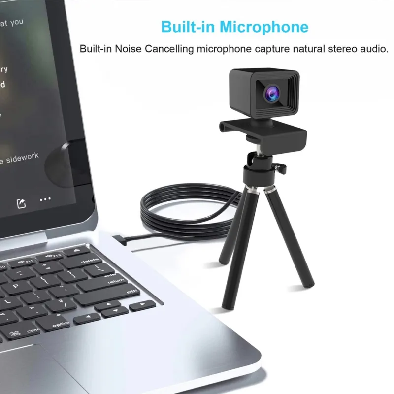cam 1080P Full HD Camera Built-in Microphone Adjustable USB Plug Web Cam Computer PC Laptop Desktop