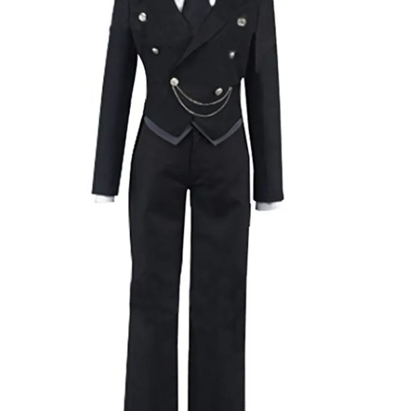 Costume de Cosplay de majordome noir kuroshisuji Sebastian, tailcoat239n