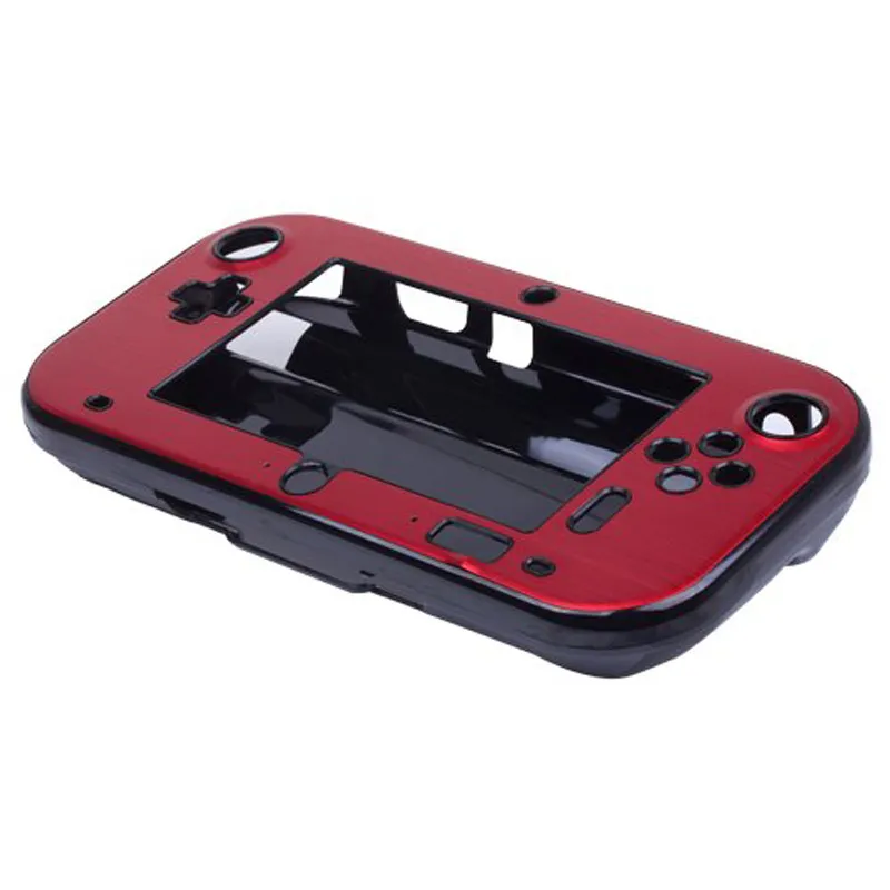 Custodia protettiva rigida in metallo di alluminio antiurto Wii U Gamepad Box Cover Case Shell accessori controller WiiU