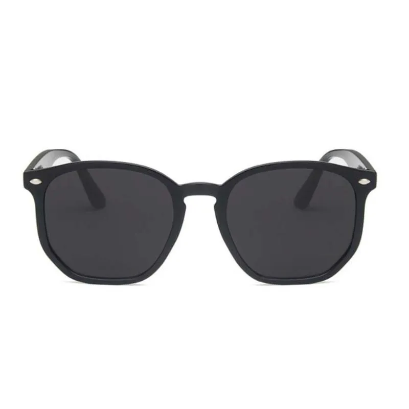 Солнцезащитные очки моды женщины шестиугольная форма UV400 винтажные солнцезащитные бокалы женский открытый оттенки228A