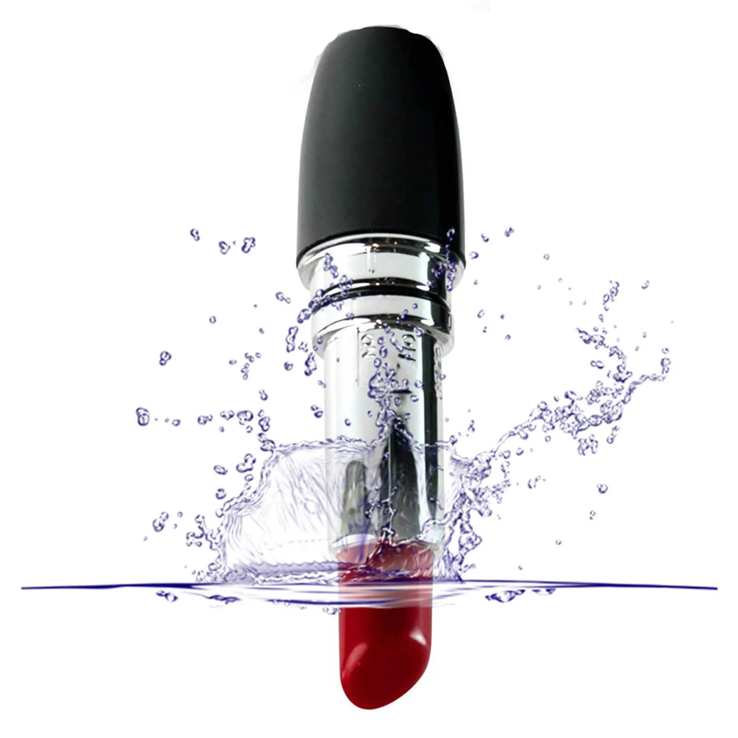 Läppstift Masturbator Tyst produkt Vibrerande Egg Secret Bullet Vibrator Clitoris Stimulator G-Spot Massage Sexleksaker för Kvinna P0818