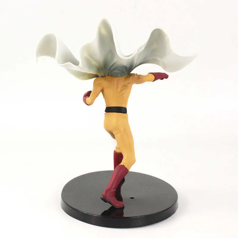 21 cm Anime DXF Figure One Punch Man Saitama Sensei PVC figurine à collectionner modèle jouet enfants cadeau Q07222923520