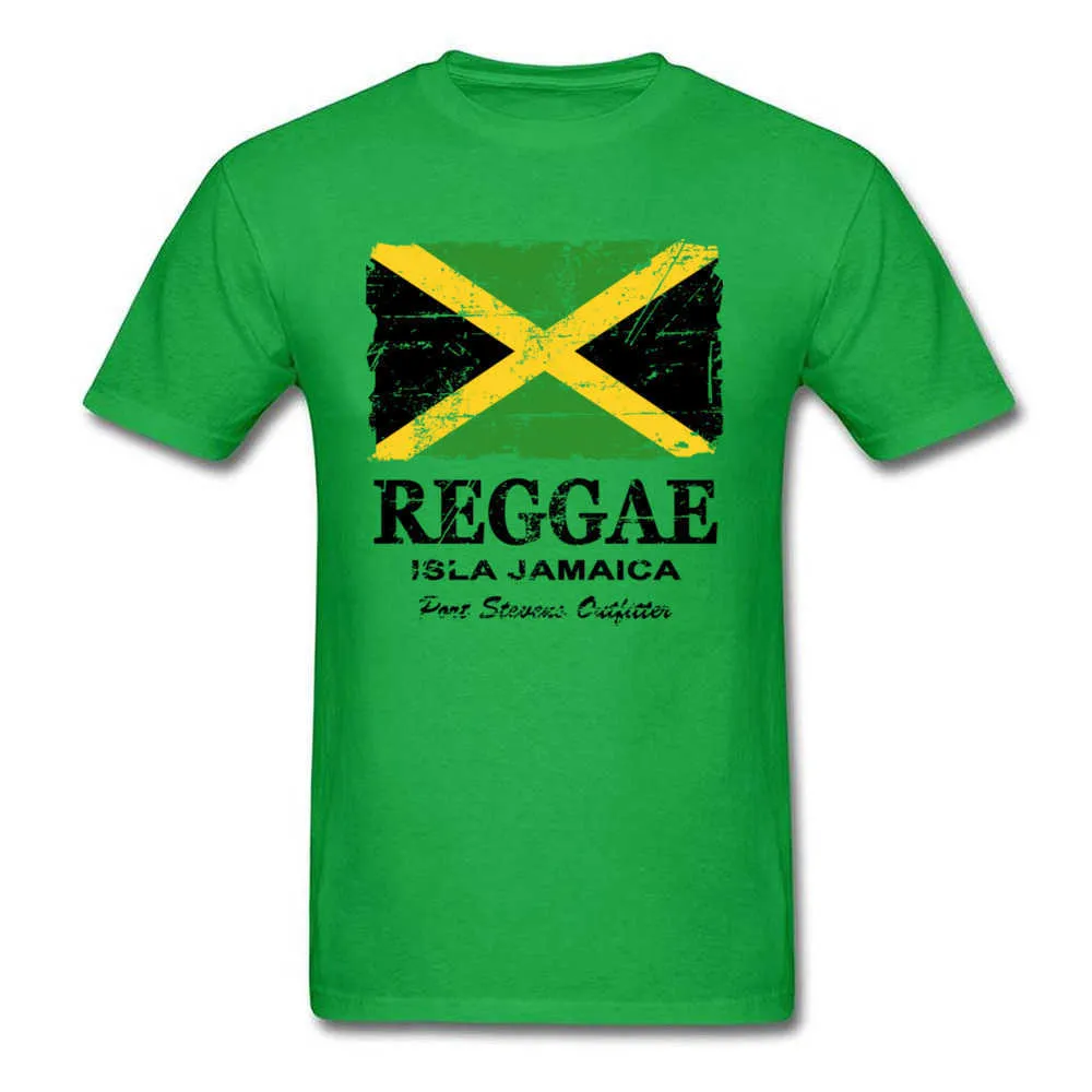 Reggae Jamaica Flag_green
