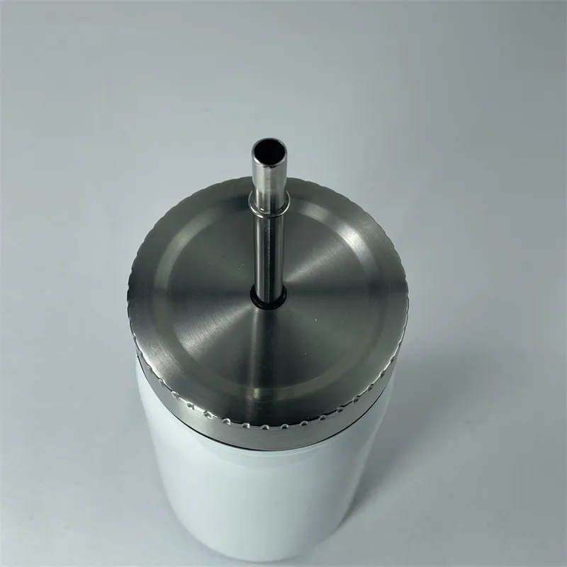 Sublimazione Barattolo di vetro Bicchieri in acciaio inossidabile Trasferimento termico Bottiglia d'acqua Isolamento Bicchieri A02353F