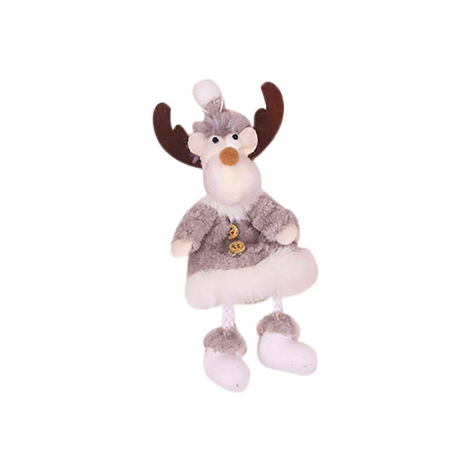 Christmas Plux Santa Snowman Elk Bear Angel Dolls Noël Navidad Tree Ornements décorations de Noël pour la maison 2022 NOUVELLE GAGE Y6444061