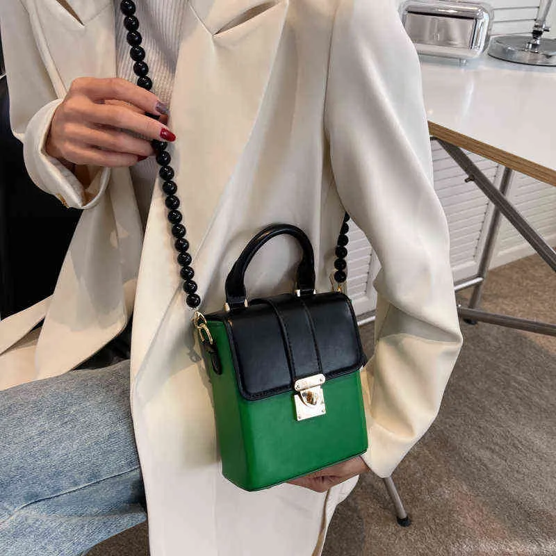 Shopping Bags Mini PU Leather Crossbody Sling for Women 2022 Trendy Fashion Ladies Shoulder Side Bag Luxury Brand Handbags and Purses 220304