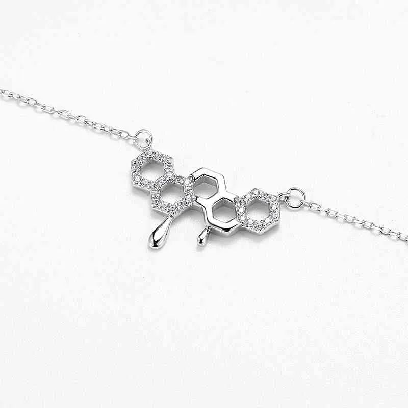 Collana girocollo in miele Gioielli in argento sterling 925 dolce amore accessori da collo da donna