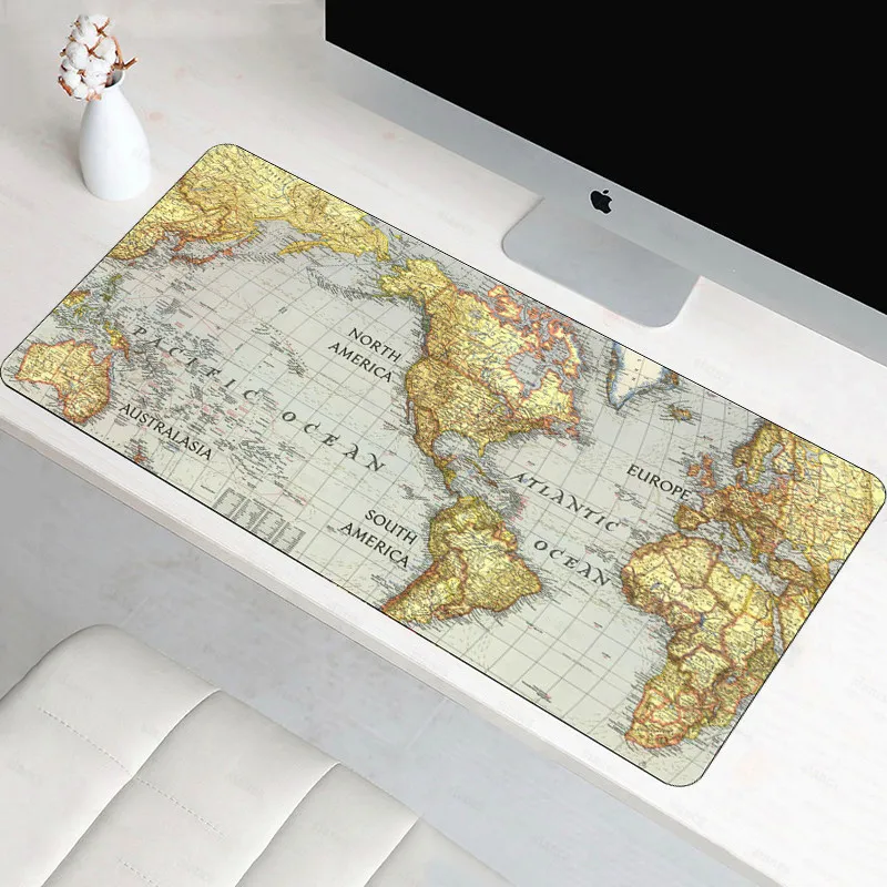 90x40cm Gaming World Map Pad Glorious Large Mouse Grande Gamer XXL Mause Carpet PC Desk Mat Keyboard Pad