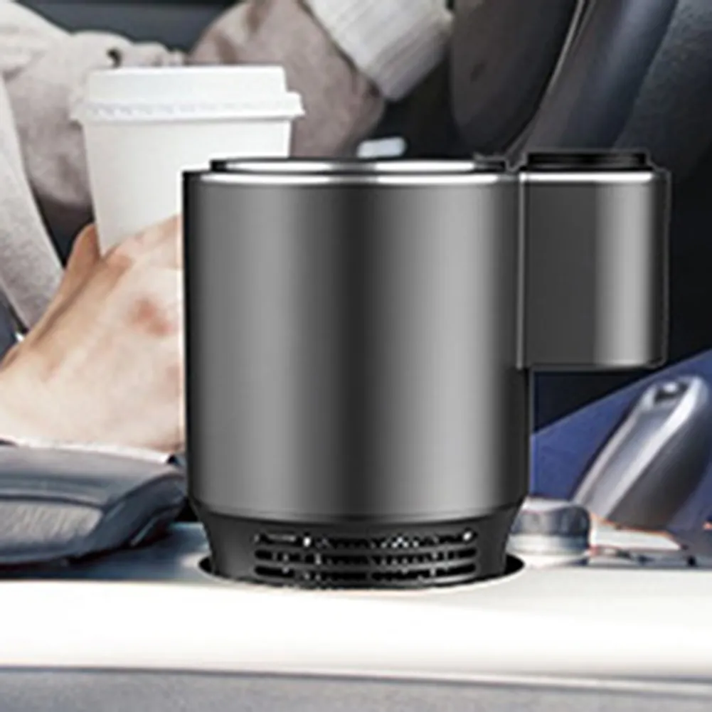 2 en 1 DC 12V refroidissement chauffage Portable boissons porte-canettes Smart tasse tasse plus chaud refroidisseur voiture réfrigérateur