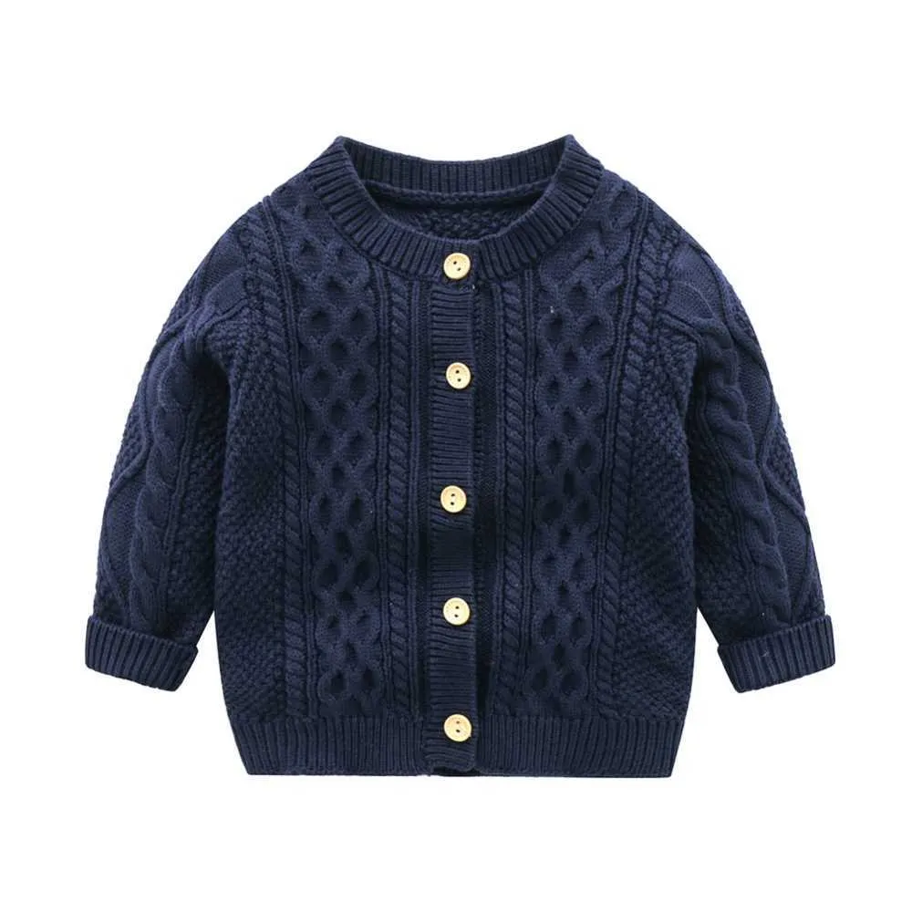 Winter Säugling Baby Jungen Mädchen Häkeln Pullover Kleinkind Gestrickte Dicke Pullover Sweatshirt Jacke Outwear 0-18 m G1023