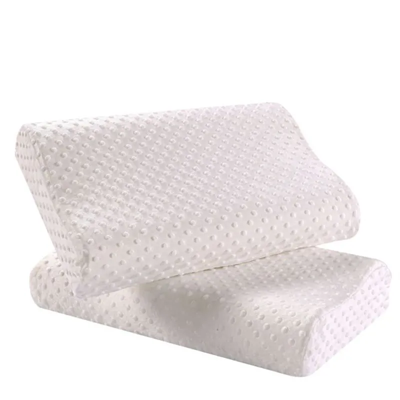 Мягкая подушка Массажер для шейки матки здравоохранения Пена памяти Ортопедические подушки латексной шеи.