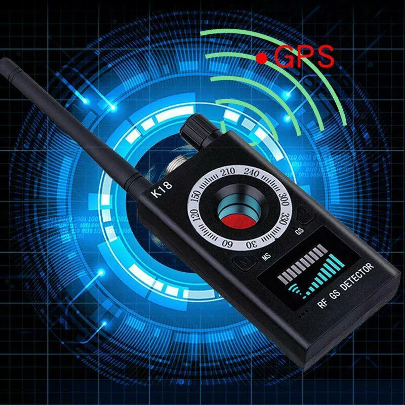 K18 multi-fonction Anti détecteur Bug Mini Audio espion-caméra GSM Finder GPS Signal lentille RF localisateur traqueur détecter caméra sans fil