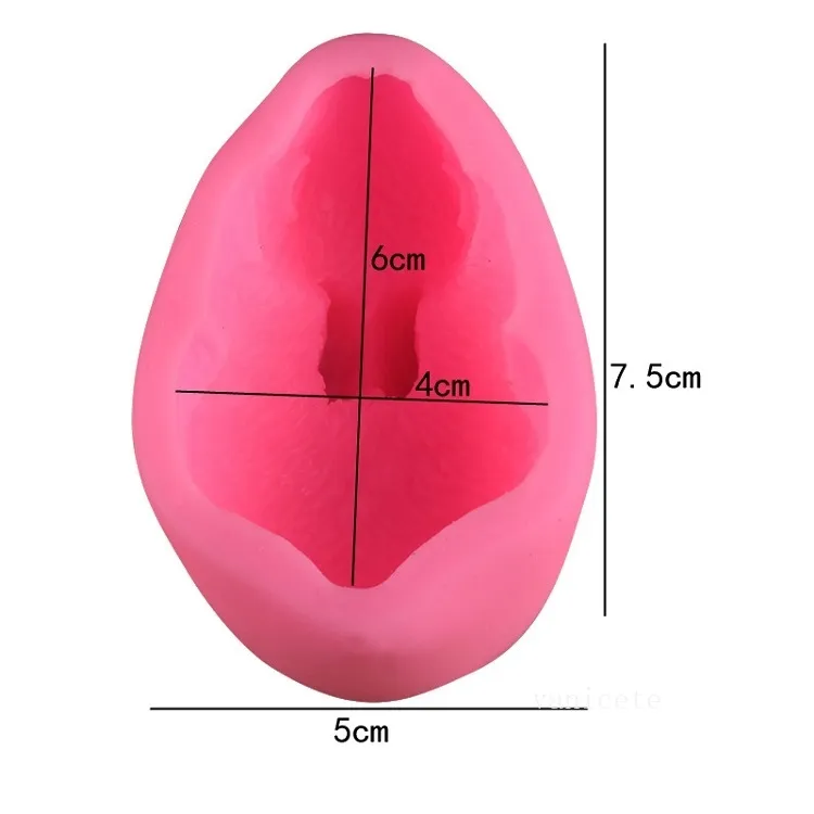 خبز قوالب 3d الحيوان شمعة العفن صنع diy اليدوية للجص حورية البحر سيليكون قوالب ديكور المنزل T2I52743