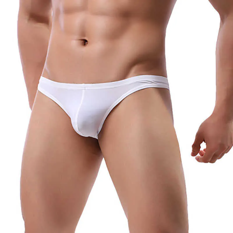 Sexy Mens Underwear Jockstrap Ultra Thin Ice Silk Mini Briefs Calcon Homme Gay Panties Calzoncillo Hombre Slip Thongs X03005