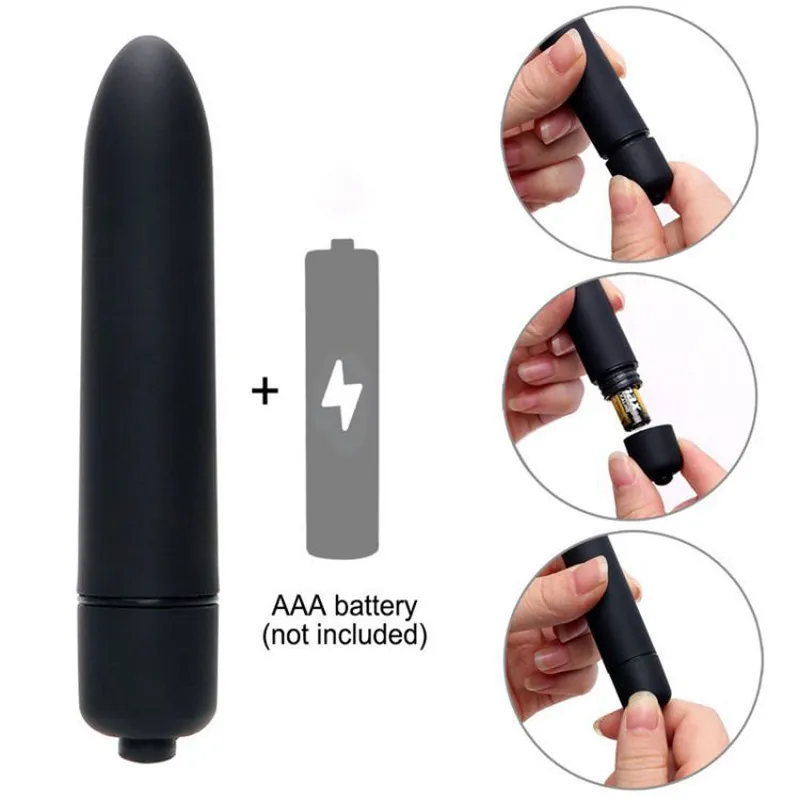 Mini Bullet wasserdichter Vibrator Sexy Spielzeug Gspot Masturbator Massagegerät Spiele für Erwachsene Produkt Spielzeug für Frau