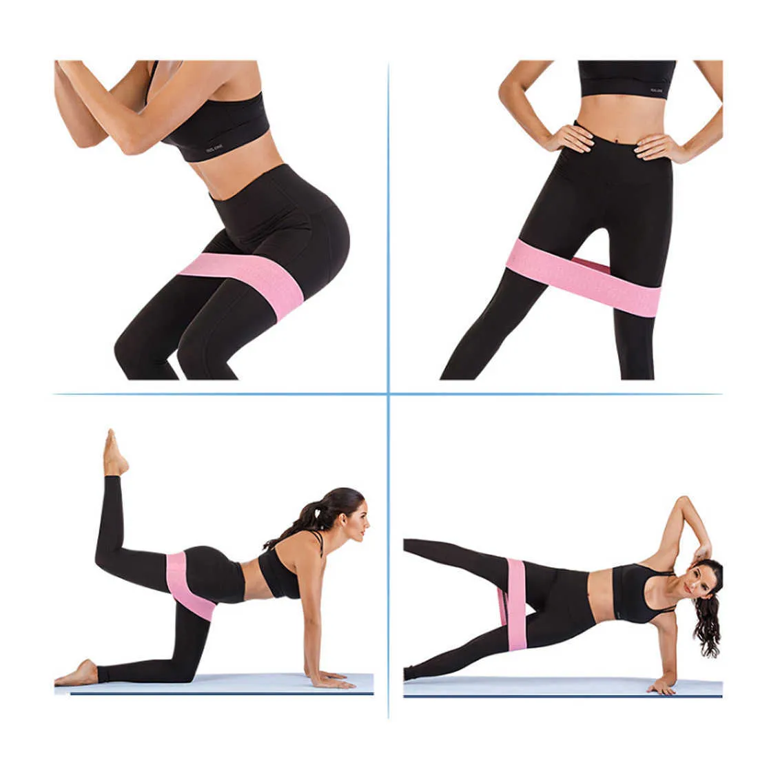 Fascia di resistenza all'esercizio Pilates, kit riformatore barra yoga, barra fitness bastone, allenamento totale corpo palestra domestica H1026