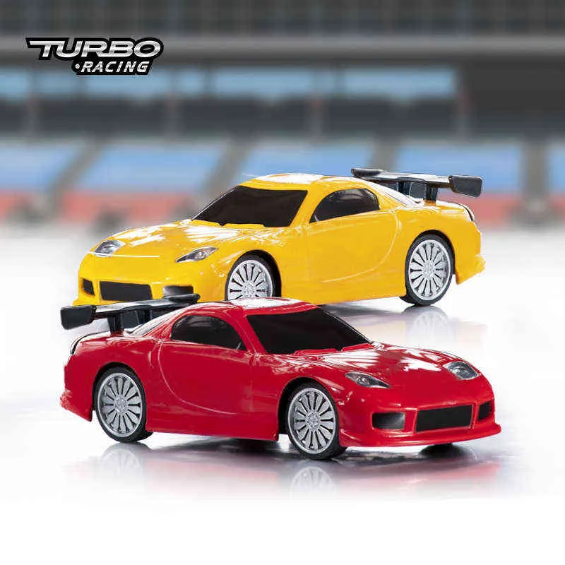Turbo Racing 1:76 C71 Sports RC Car Limited Edition & Classic Edition Mini Full Proportional RTR Kit RC Car Toys For kids Adults 211029