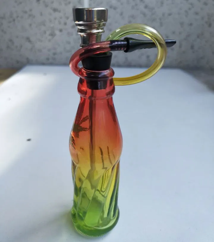 Couleurs 5 '' bécher design tuyau d'eau en silicone mini bong plate-forme pétrolière incassable bong à eau épaisse avec tige en métal sestshop vente