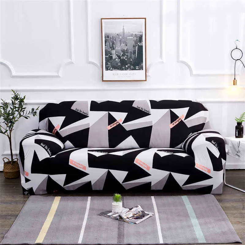 Capas de sofá elástico moderno para sala de estar secional canto slipcovers couch cadeira protetor 1/2/3/4 lugares 211116