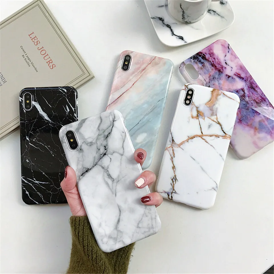 Marble-Soft-Silicone-Cover-Case-For-Samsung-Galaxy-S20-S8-S9-S10-Plus-S10E-S7-Edge