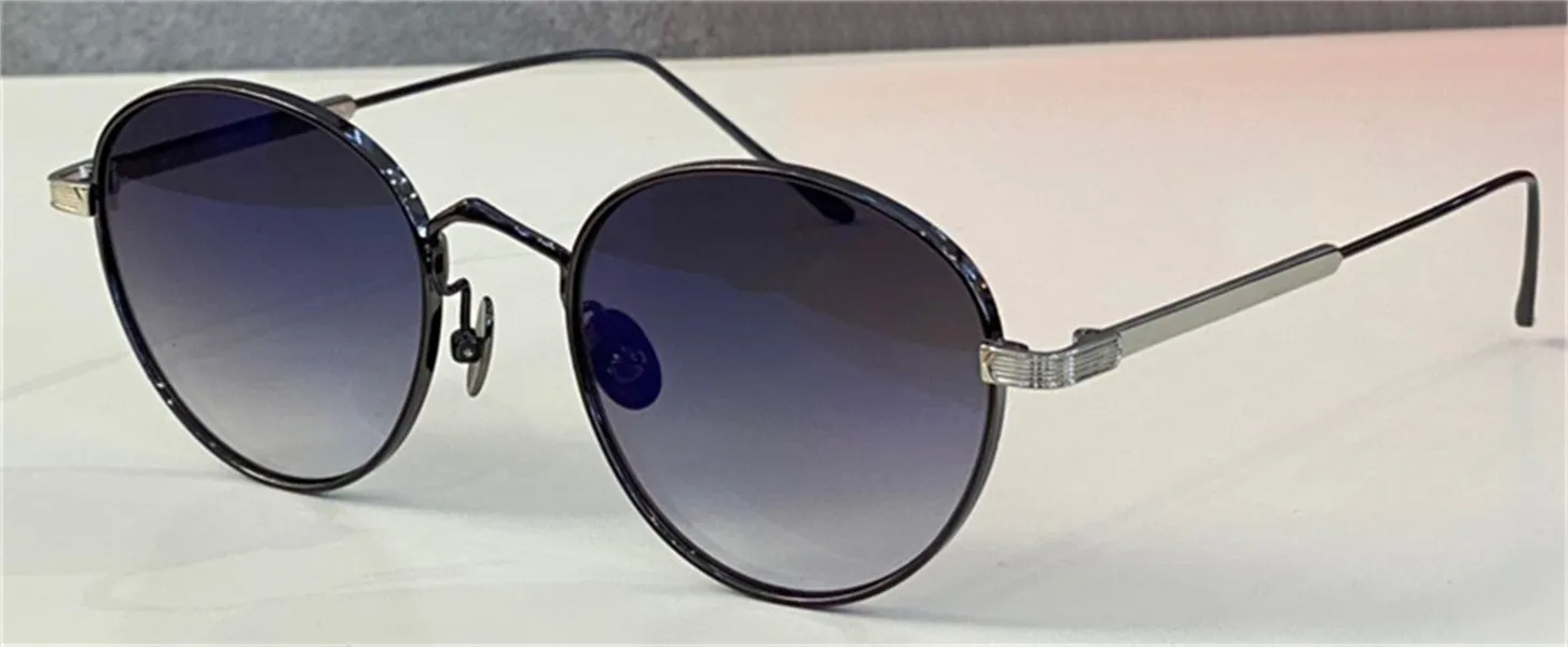 Neue Modedesign Sonnenbrille 0009s Retro Round K Gold Rahmen Trend Avantgarde-Schutz Eyewear UV 400 Top-Qualität mit BO2250
