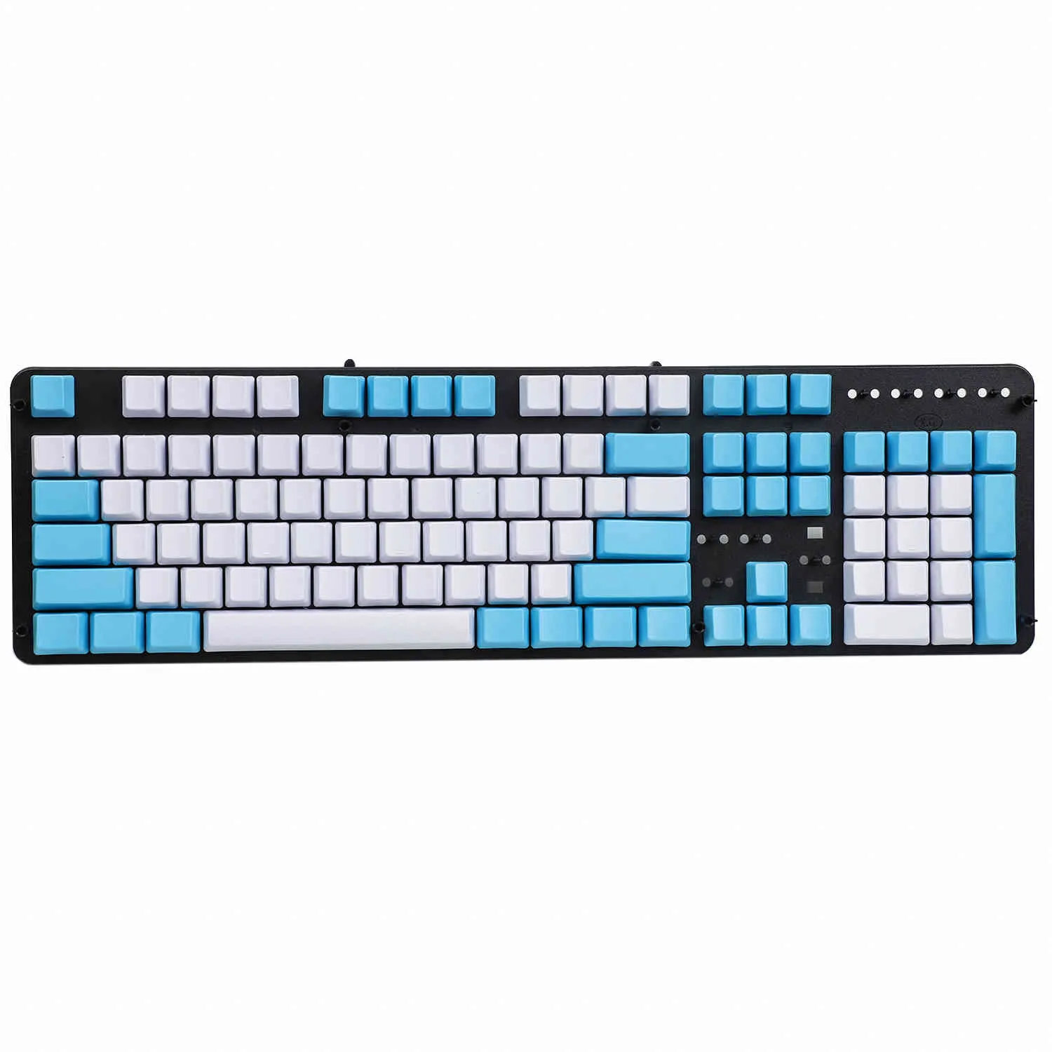 Blank 108 104 ANSI ISO-layout YMDK Tjock PBT KeyCap OEM Cherry MX Switches 61 87 108 Mekanisk Gaming Keyboard GK64X SP64