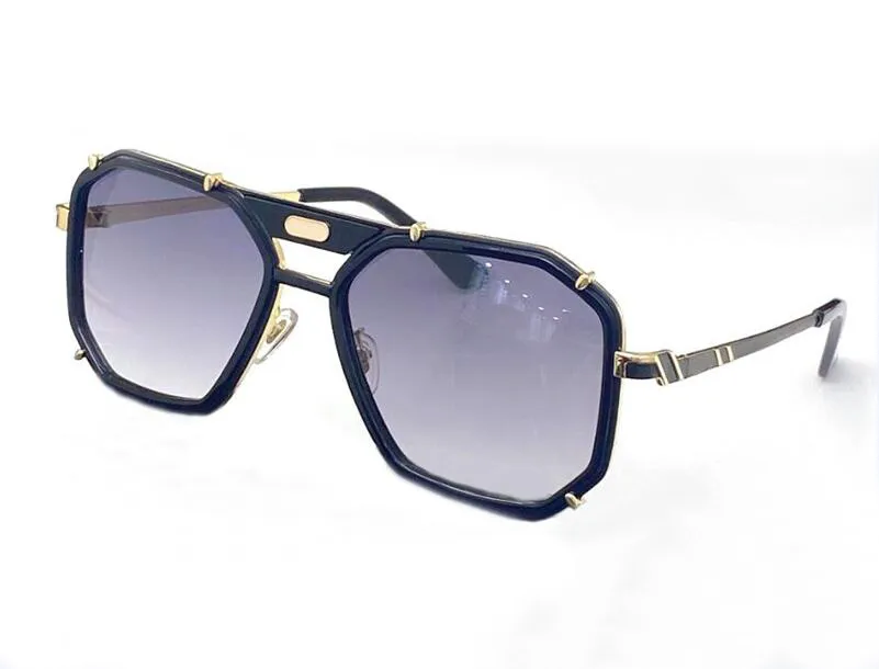 Novos óculos de sol da moda 659 quadro piloto Estilo de design alemão simples e popular Proteção UV400 Eyewear Top Quality261T