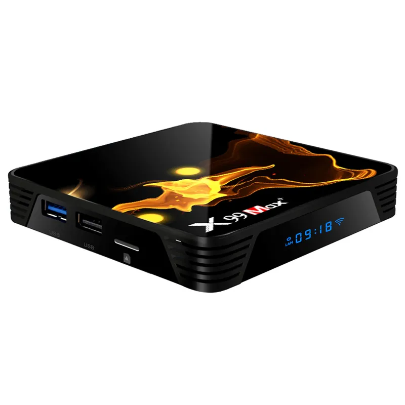 X99 Max Android 90 TV Box Amlogic S905x3 Quadcore 24G5GWIFIBLUETOOTH 8K SMART BOXES3512591