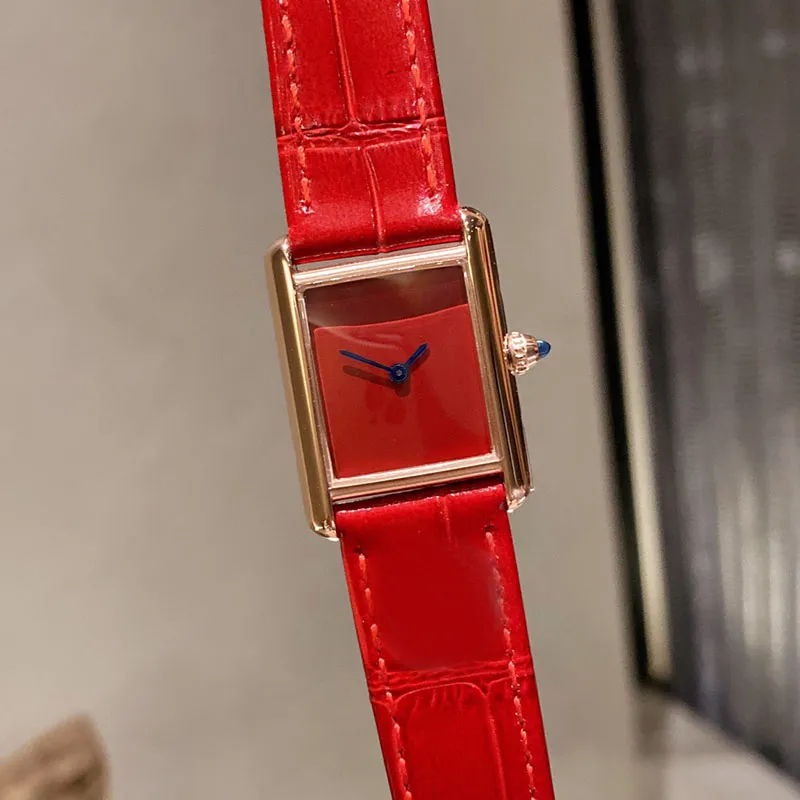 Relojes de mujer Reloj de cuarzo 22 mm Relojes de pulsera de moda impermeables Reloj de pulsera multicolor Montre De Luxekl228T