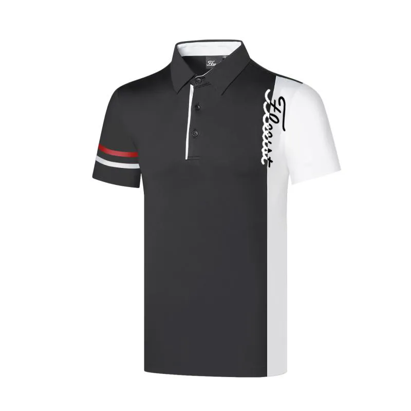 Camicia da golf da uomo Sport Sport Sport Golf Abbigliamento T-shirt a maniche corte T-shirt Quick Dry Traspirante Polo uomo Golf Wear 220312