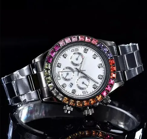 orologi quadrati da donna fiore Orologio da polso in oro pieno di diamanti strass da donna svizzero Designer orologi da polso automatici orologio da polso293g