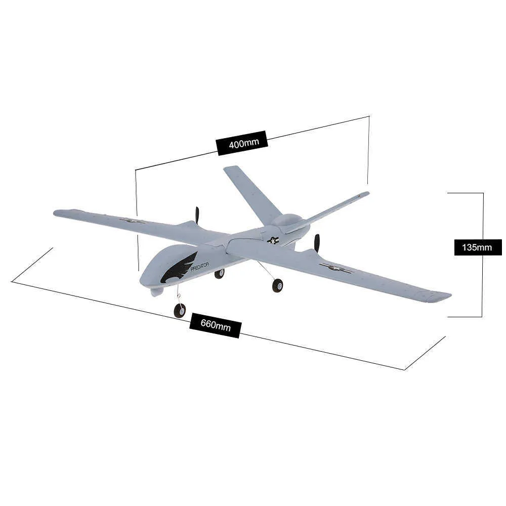 Z51 planör düzlemi el atma köpük drone rc uçak modeli sabit kanat oyuncak 20 dakika fligt zaman kanat açıklığı juguete oyuncaklar erkekler için 211026