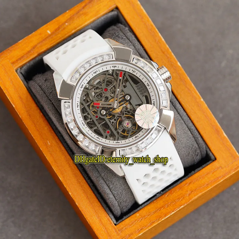 Eternity Jewelry Uhren RRF Neueste Produkte ex100 20 WR WB A EPIC X CHRONO Skelett Zifferblatt Automatische mechanische Herren Uhr T Diamon228m